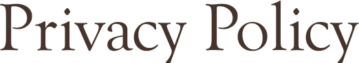 Privacy Policy